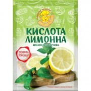 Кислота лимонна 20г 50шт.ящ. ТМ  "Монік"